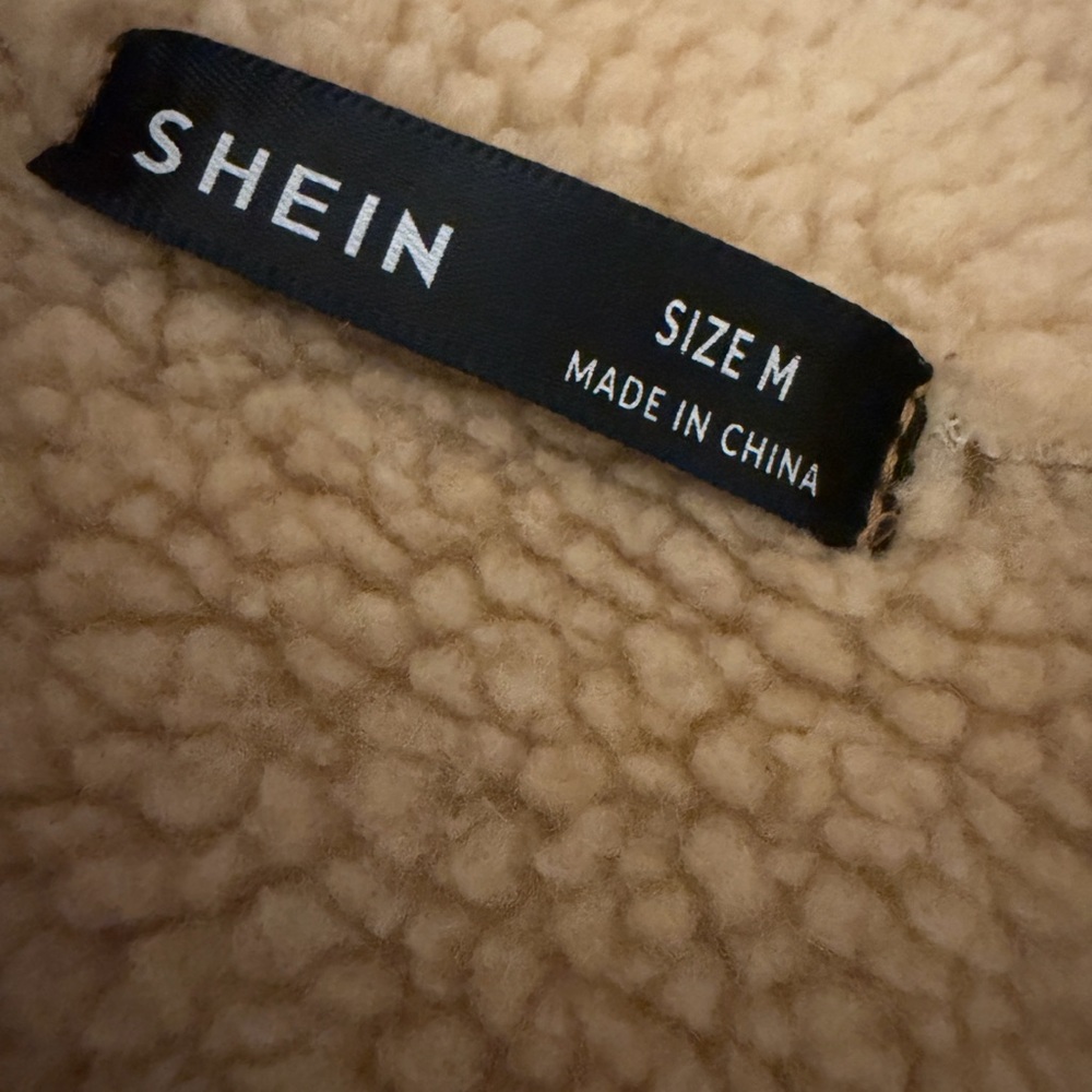 SHEIN Brown Shearling Jacket - Picture 5 of 5